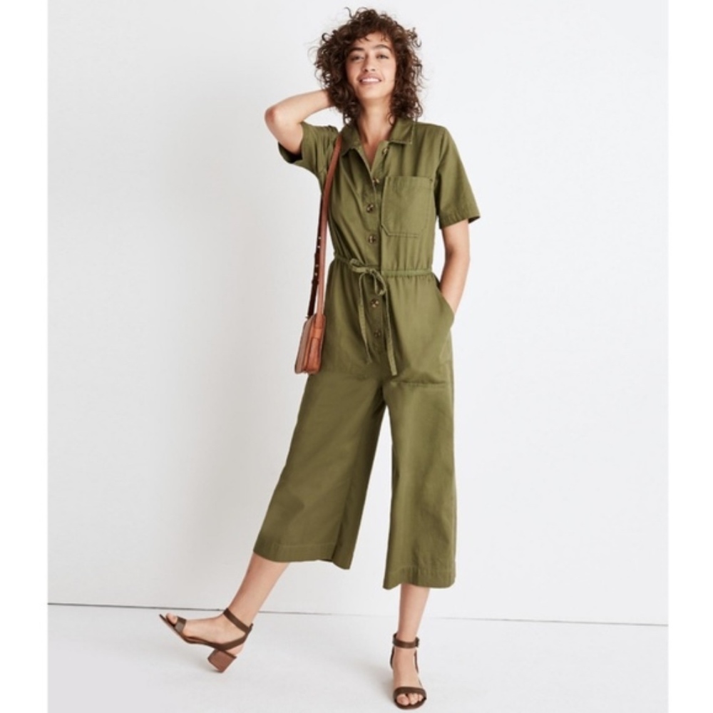 madewell | wide-leg utility jumpsuit